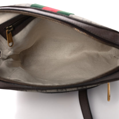 Gucci GG Supreme Monogram Web Small Ophidia Messenger Bag Brown 5 of 11