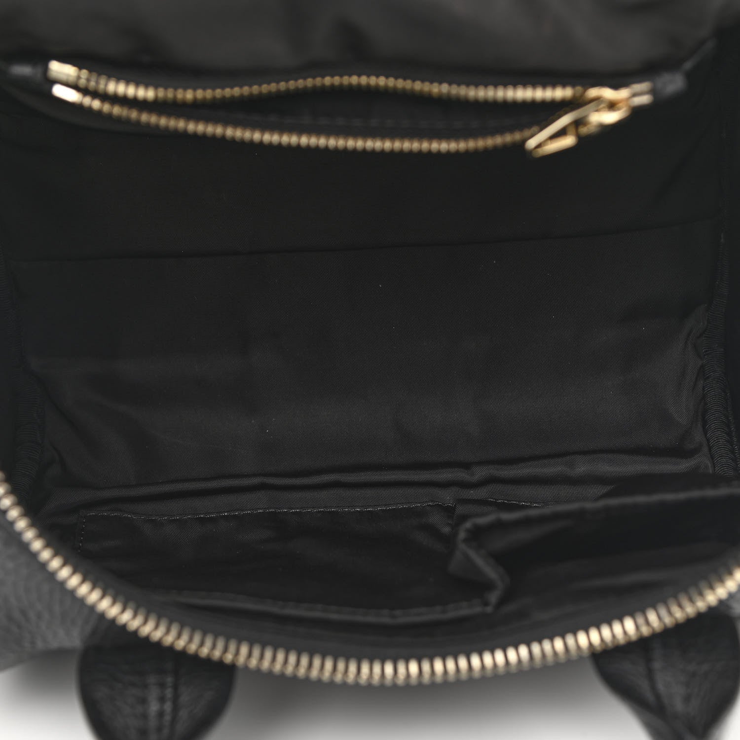 Alexander Wang Pebbled Lambskin Mini Rockie Black Pale Gold Hardware 5 of 9