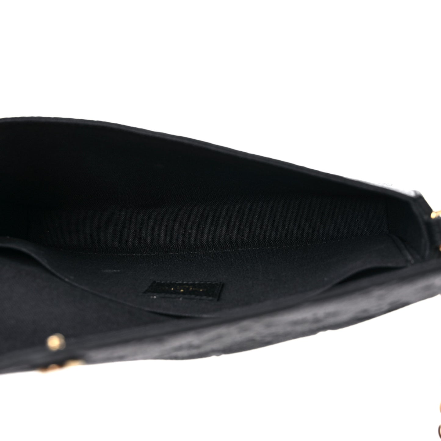 Empreinte Pochette Felicie Chain Wallet Black