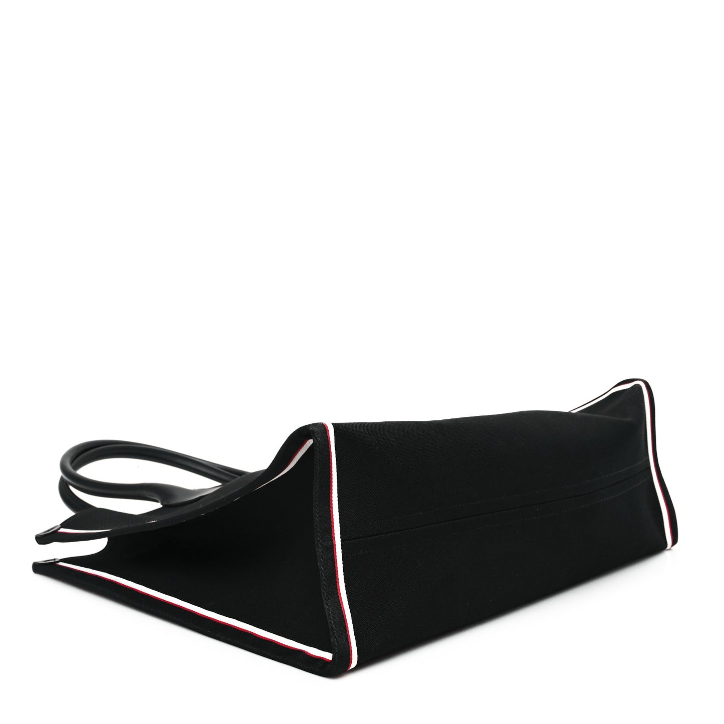 Linen Calfskin Extra Large Nastroloubi F.A.V.L. Tote Black