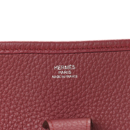 Hermes Taurillon Clemence Evelyne III GM Bois de Rose 6 of 10