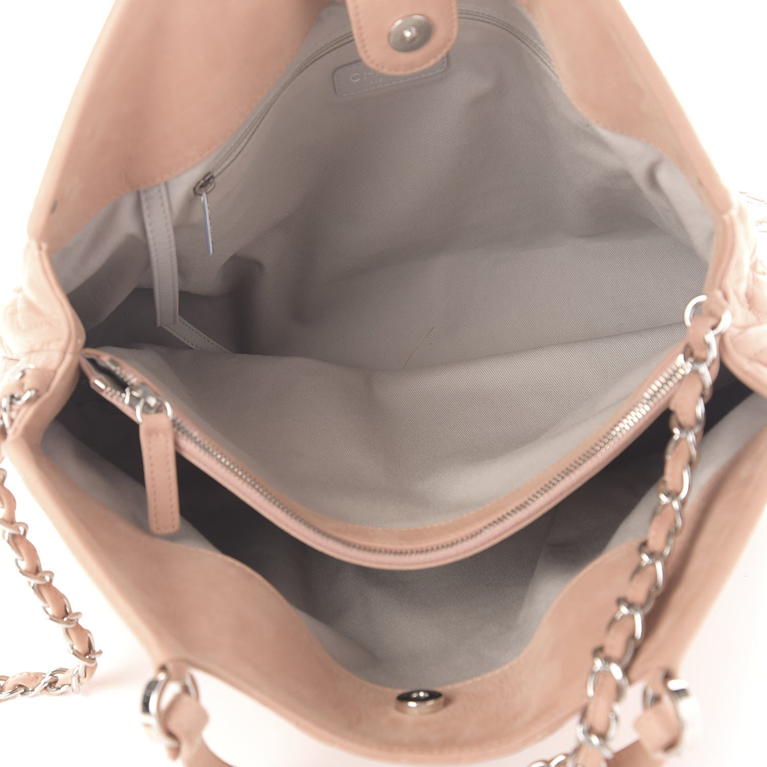 Chanel Iridescent Calfskin Large Sea Hit Tote Pink 5 of 13
