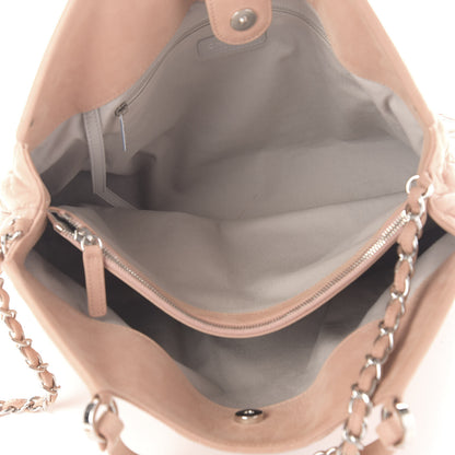 Chanel Iridescent Calfskin Large Sea Hit Tote Pink 5 of 13