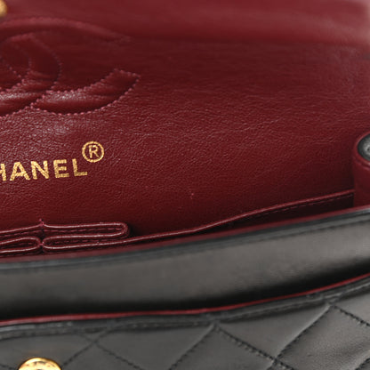 Chanel Lambskin Quilted Small Double Flap Black 12 of 12