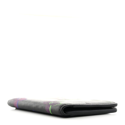 Louis Vuitton Calfskin Monogram Spotlight Pocket Orginizer Black Multicolor 4 of 8