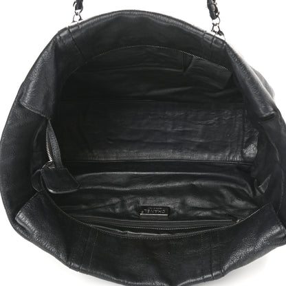 Chanel Deerskin Luxe Ligne Tote Black 5 of 10