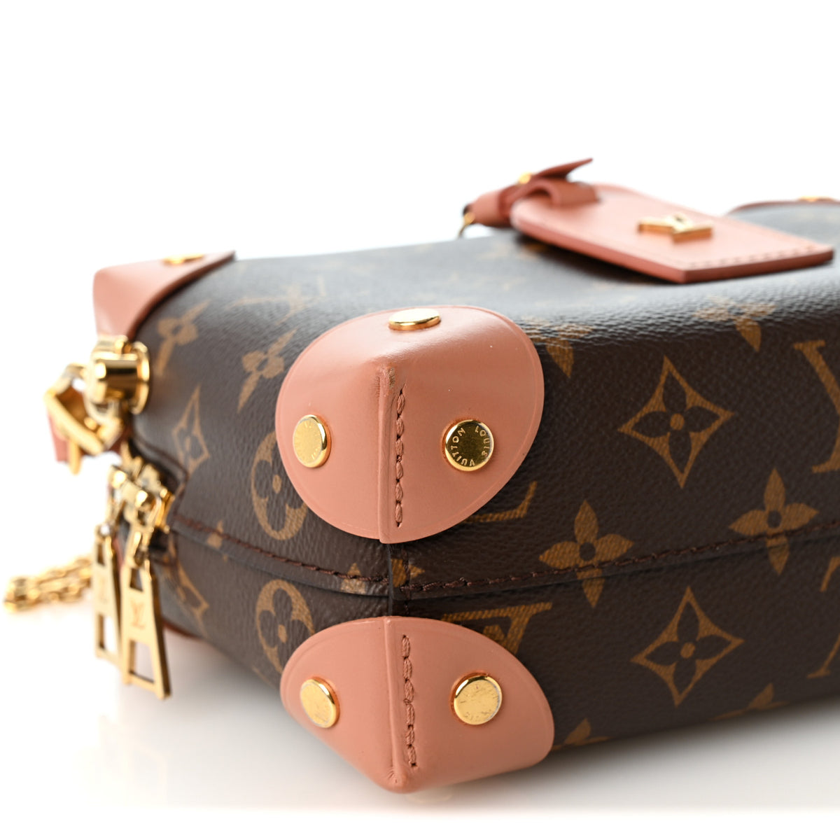 Monogram Petite Malle Souple Peach