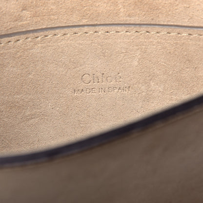 Chloe Suede Calfskin Small Faye Shoulder Bag Tobacco 6 of 9