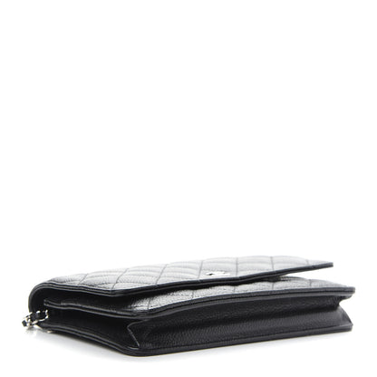 Chanel Caviar Quilted Wallet On Chain WOC Black 4 of 10