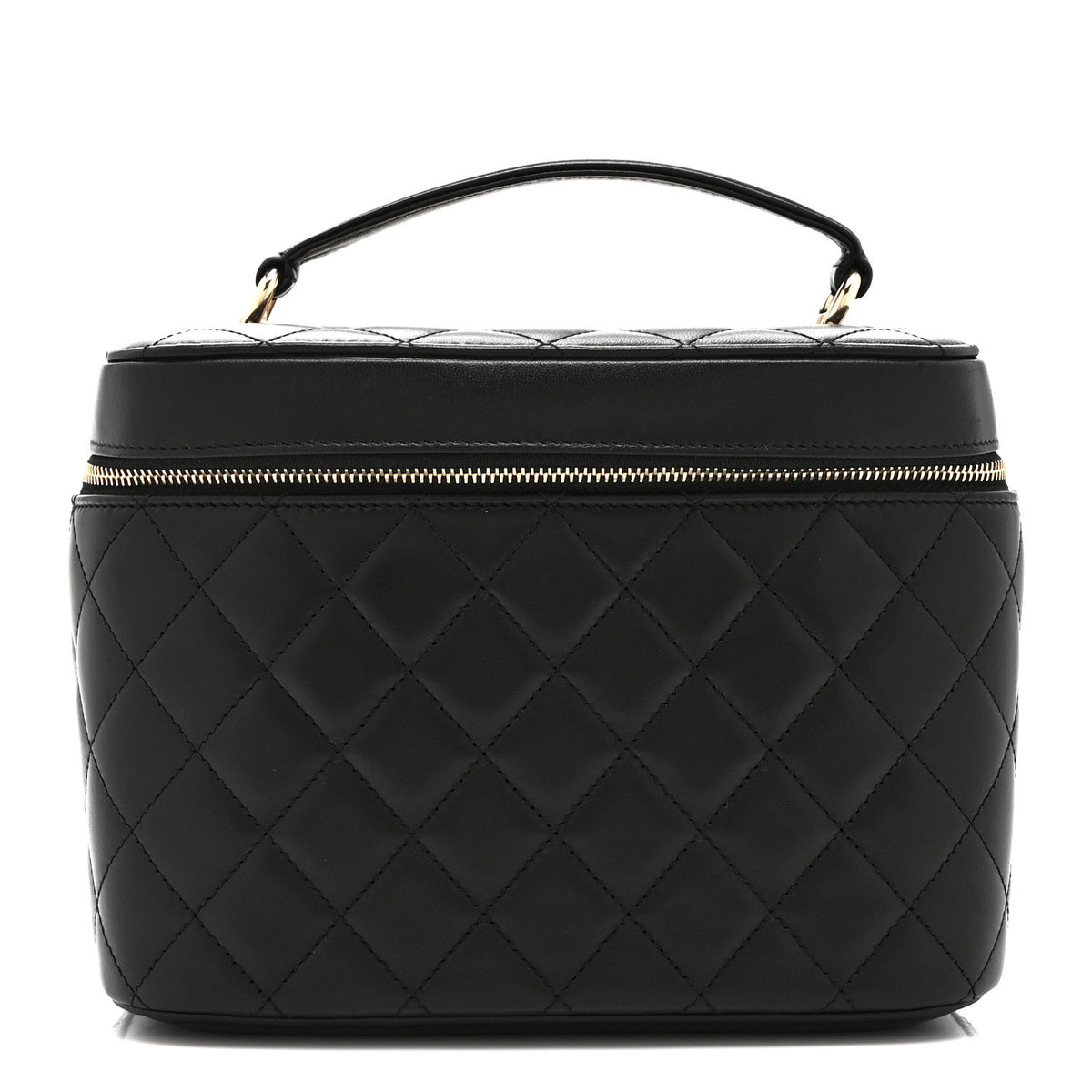Chanel Lambskin Quilted Trendy CC Vanity Pouch Black 1 of 10