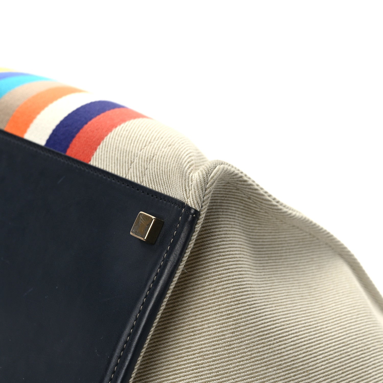 Celine Cotton Canvas Medium Phantom Luggage Multicolor 11 of 14