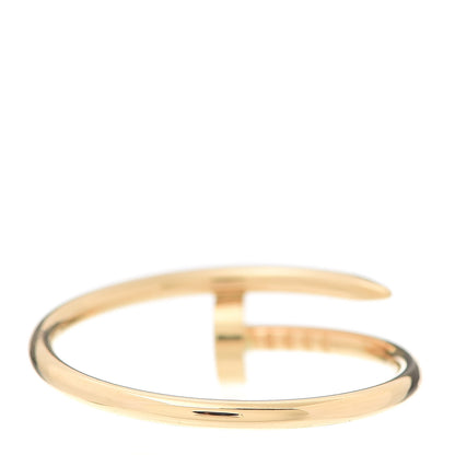 Cartier 18K Yellow Gold Small Juste Un Clou Ring 62 10 3 of 4