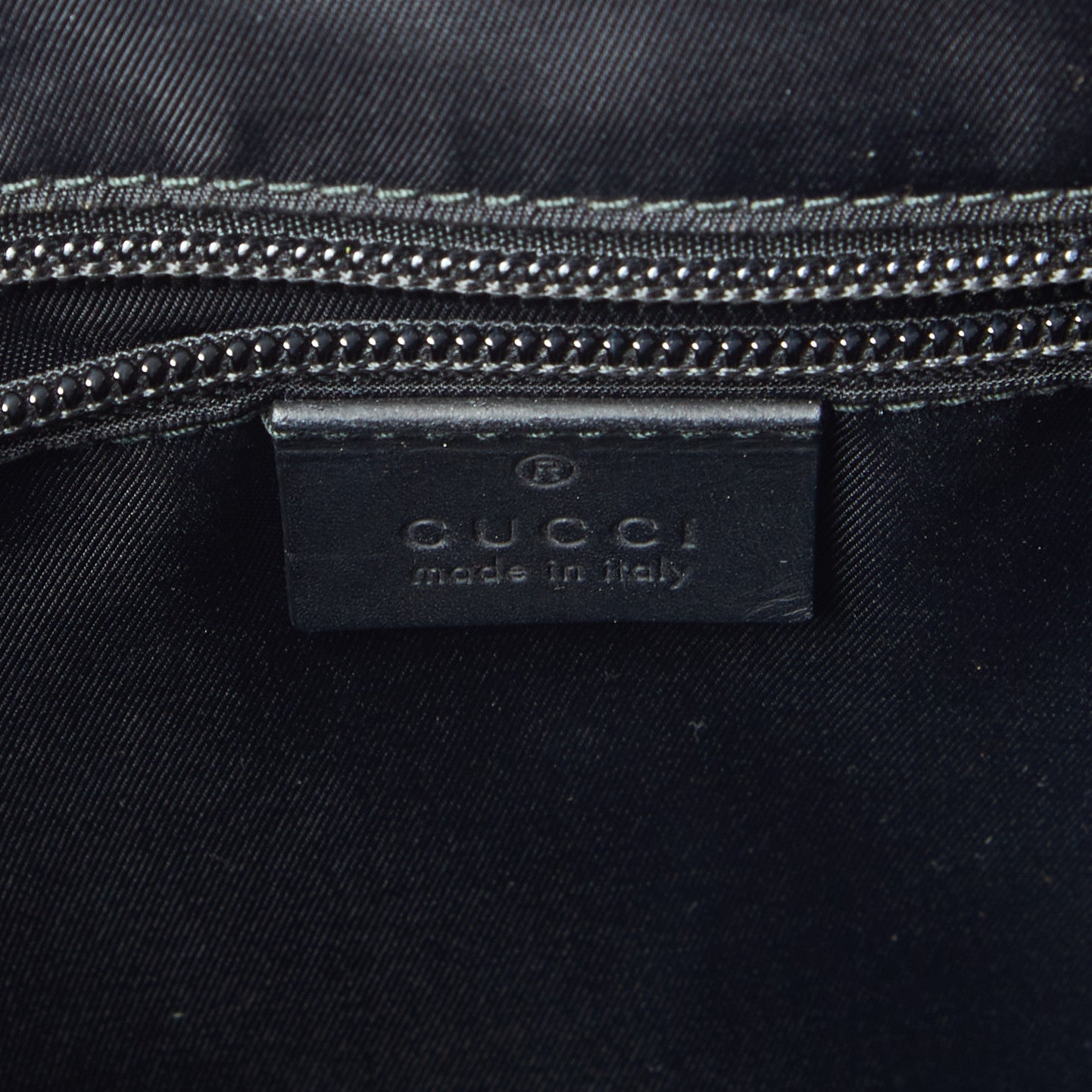 Guccissima Web Briefcase Black