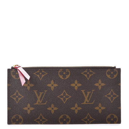 Louis Vuitton Monogram Felicie Chain Wallet Zippered Insert Fuchsia 1 of 6