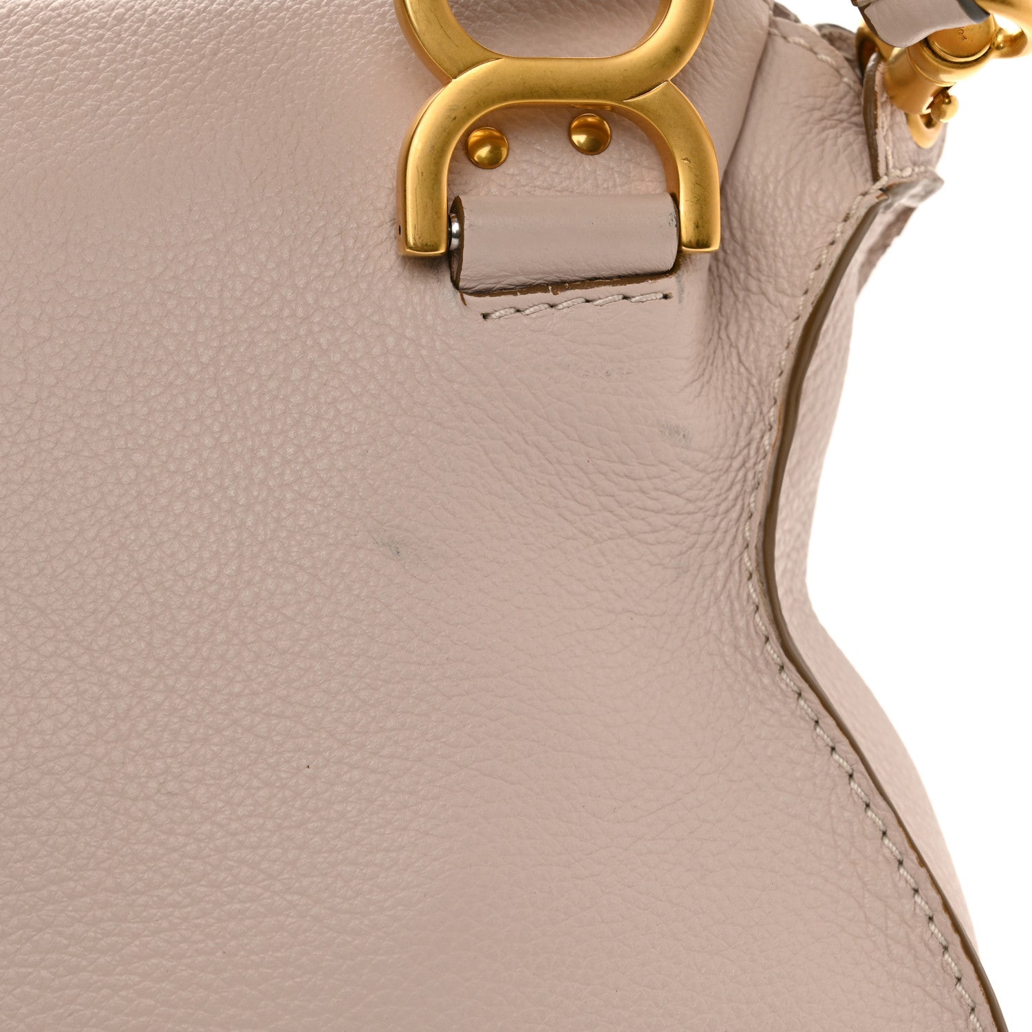 Chloe Calfskin Small Marcie Satchel Pale Pink 12 of 13
