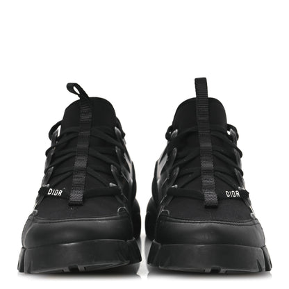 Christian Dior Neoprene Rubber Womens D-Connect Sneakers 37.5 Black 3 of 15