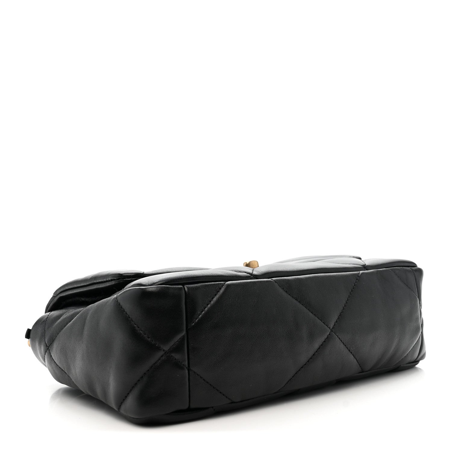 Chanel Lambskin Quilted Medium Chanel 19 Flap Black 4 of 10