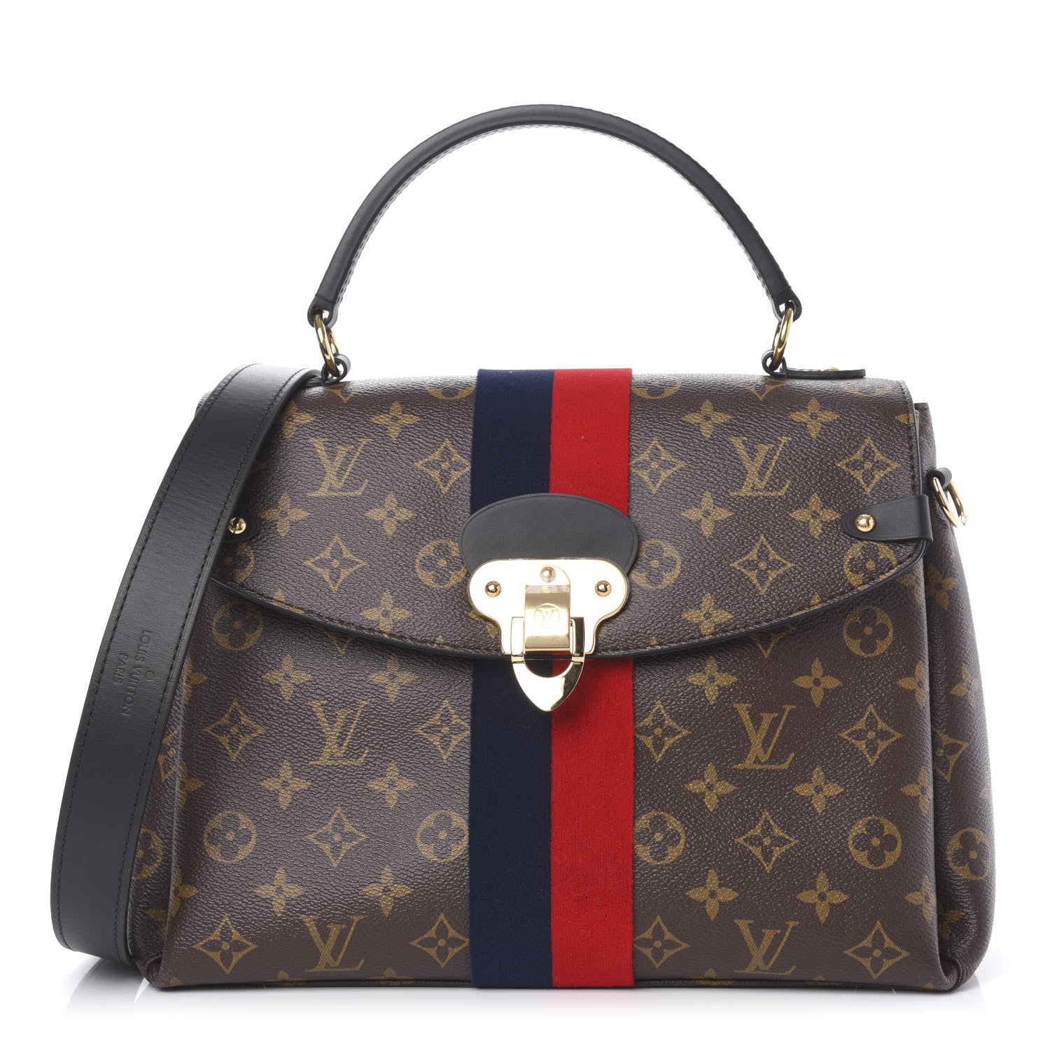 Louis Vuitton Monogram Georges MM Marine Cherry 1 of 9