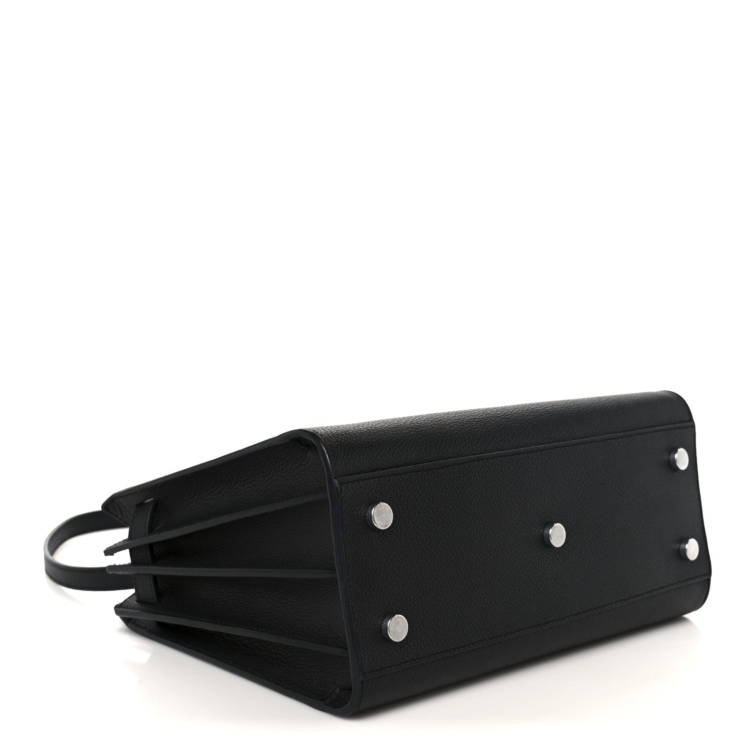 Saint Laurent Grained Calfskin Baby Sac De Jour Black 4 of 13