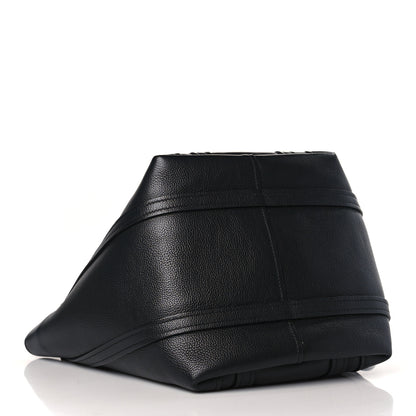 Balenciaga Grained Calfskin XL Everyday North South Shoulder Tote Bag Black 3 of 8