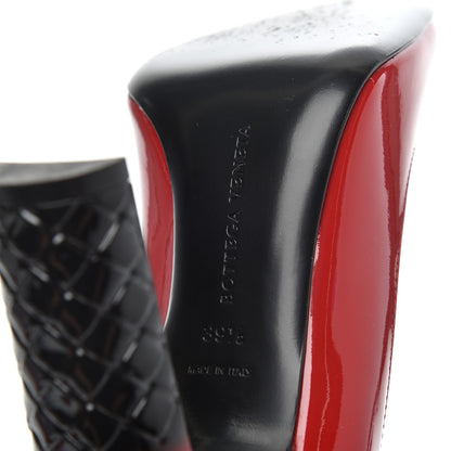 Bottega Veneta Patent Isabella Pumps 39.5 China Red Black 7 of 15