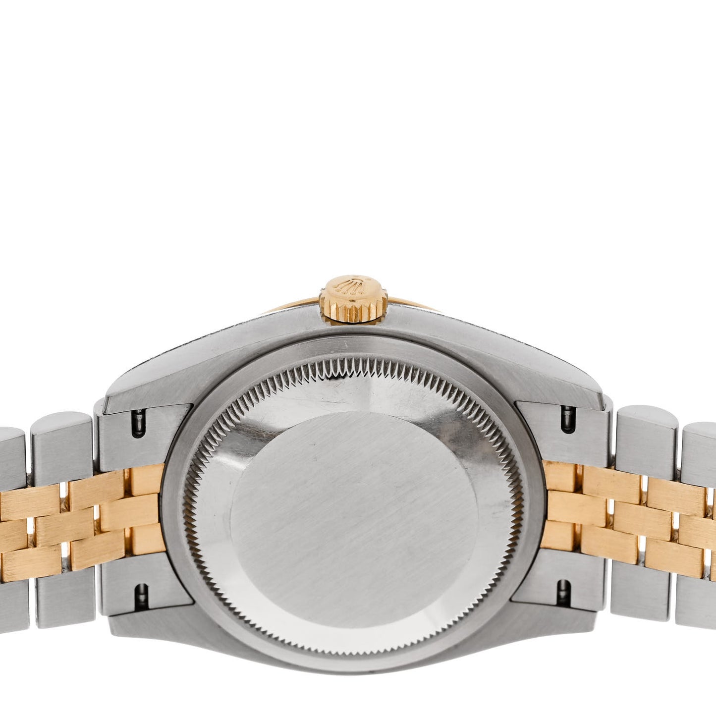 Stainless Steel 18K Yellow Gold Diamond 36mm Oyster Perpetual Datejust Watch Olive Green Roman 126233