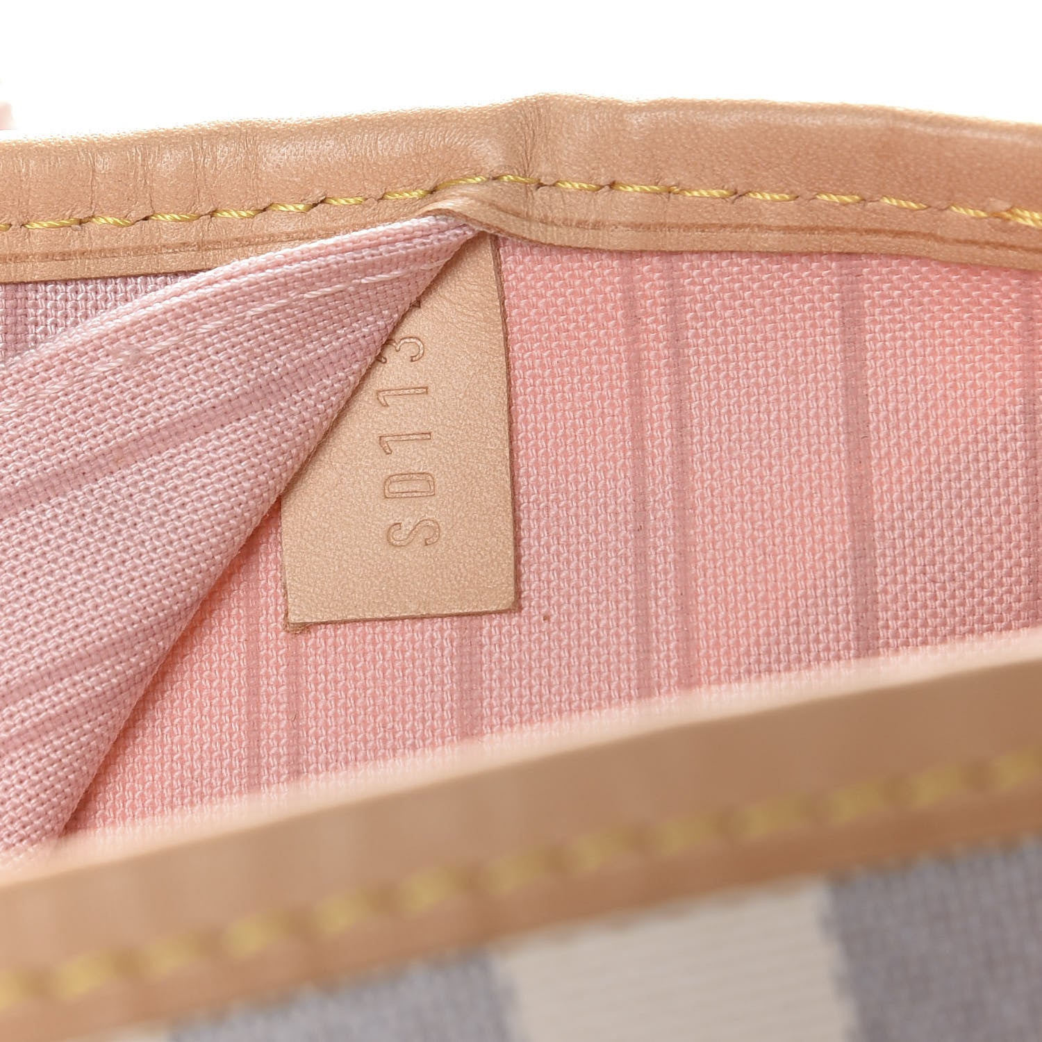 Louis Vuitton Damier Azur Tahitienne Neverfull MM 7 of 10