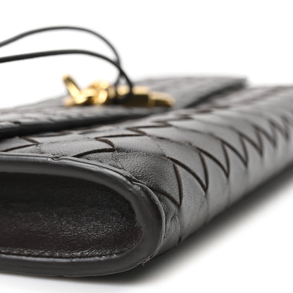 Bottega Veneta Nappa Intrecciato Long Andiamo Top Handle Clutch Fondant 9 of 10