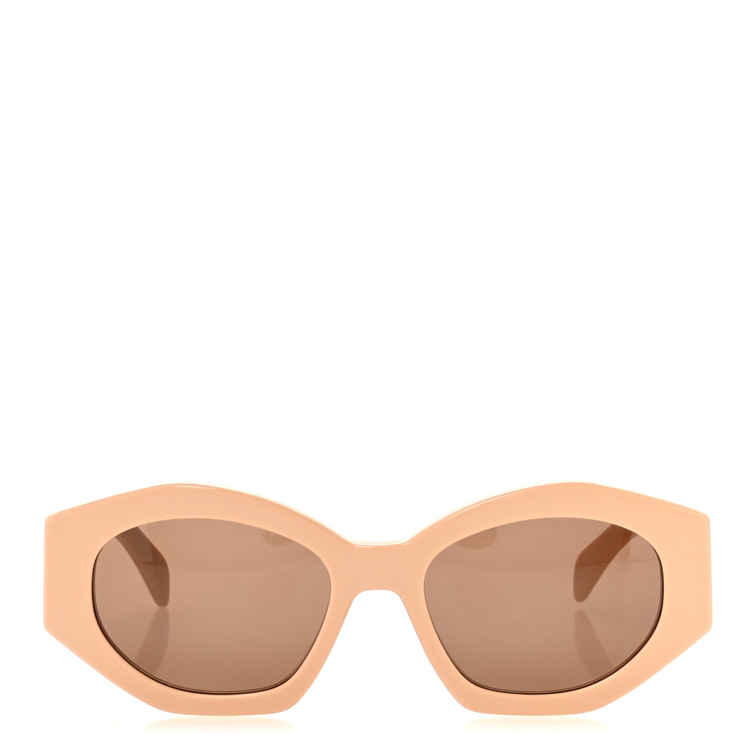 Celine Acetate Triomphe 01 Sunglasses CL 40238U Beige 2 of 8