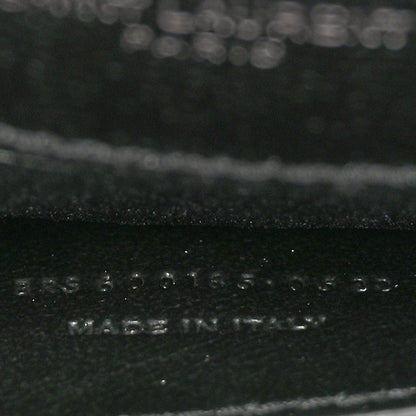 Saint Laurent Grain De Poudre Textured Mixed Matelasse Triquilt Medium Monogram Satchel Black 7 of 9