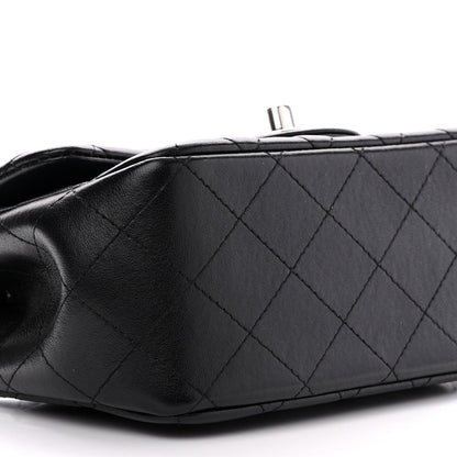 Chanel Lambskin Quilted Mini Square Flap Black 9 of 10