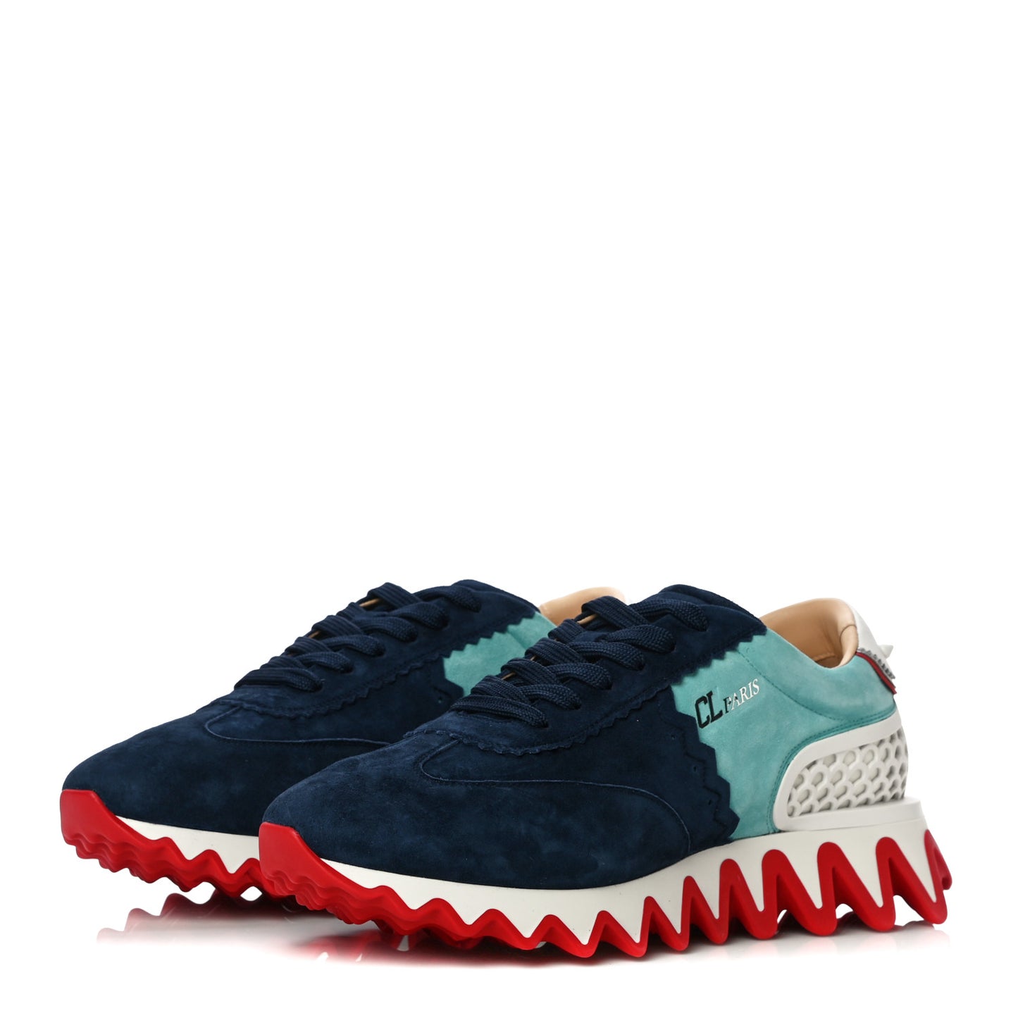 Suede Mens Loubishark Sneakers 43 Blu Scuro Source
