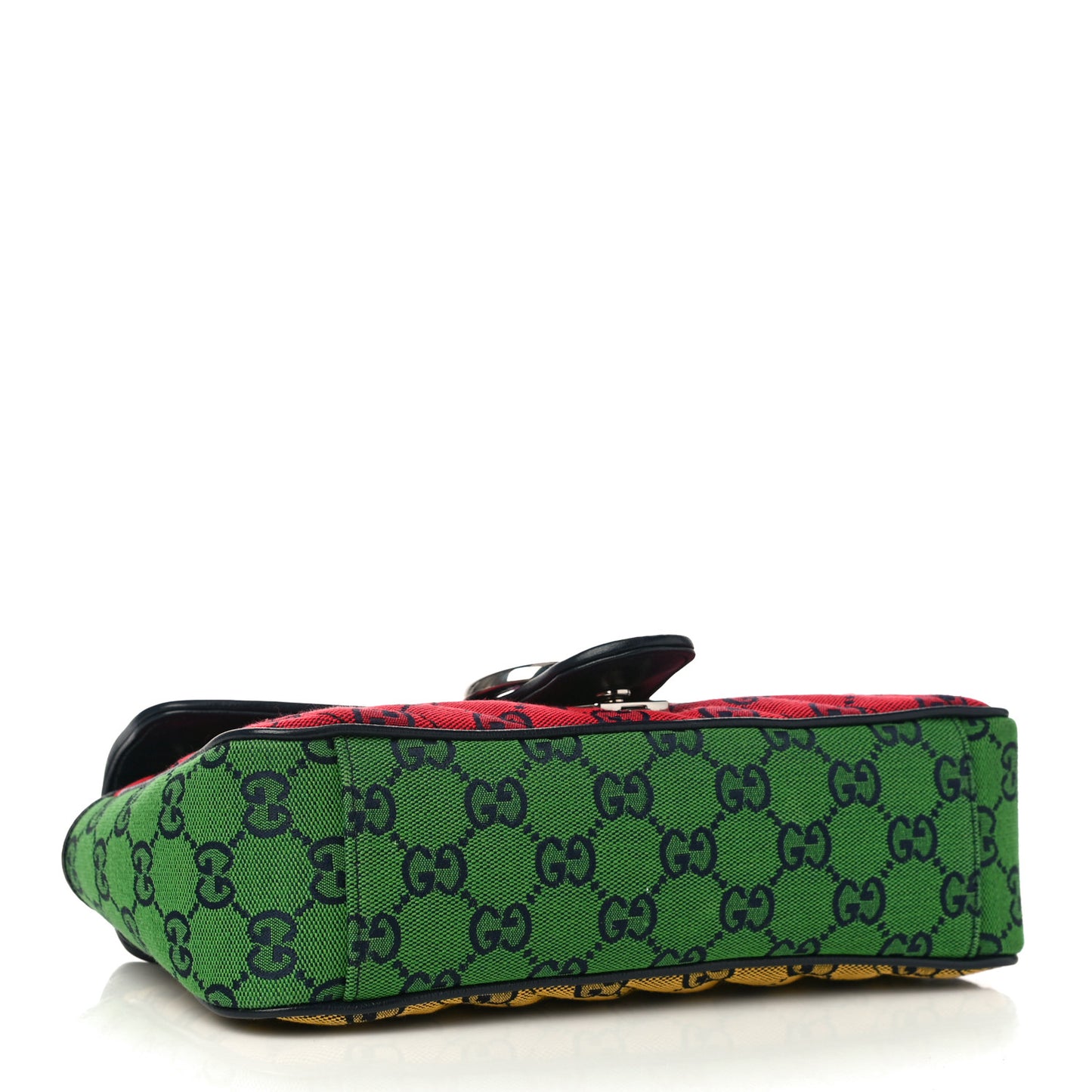 Monogram Multicolor Matelasse Diagonal Small GG Marmont Shoulder Bag Pink Blue Red Yellow Green