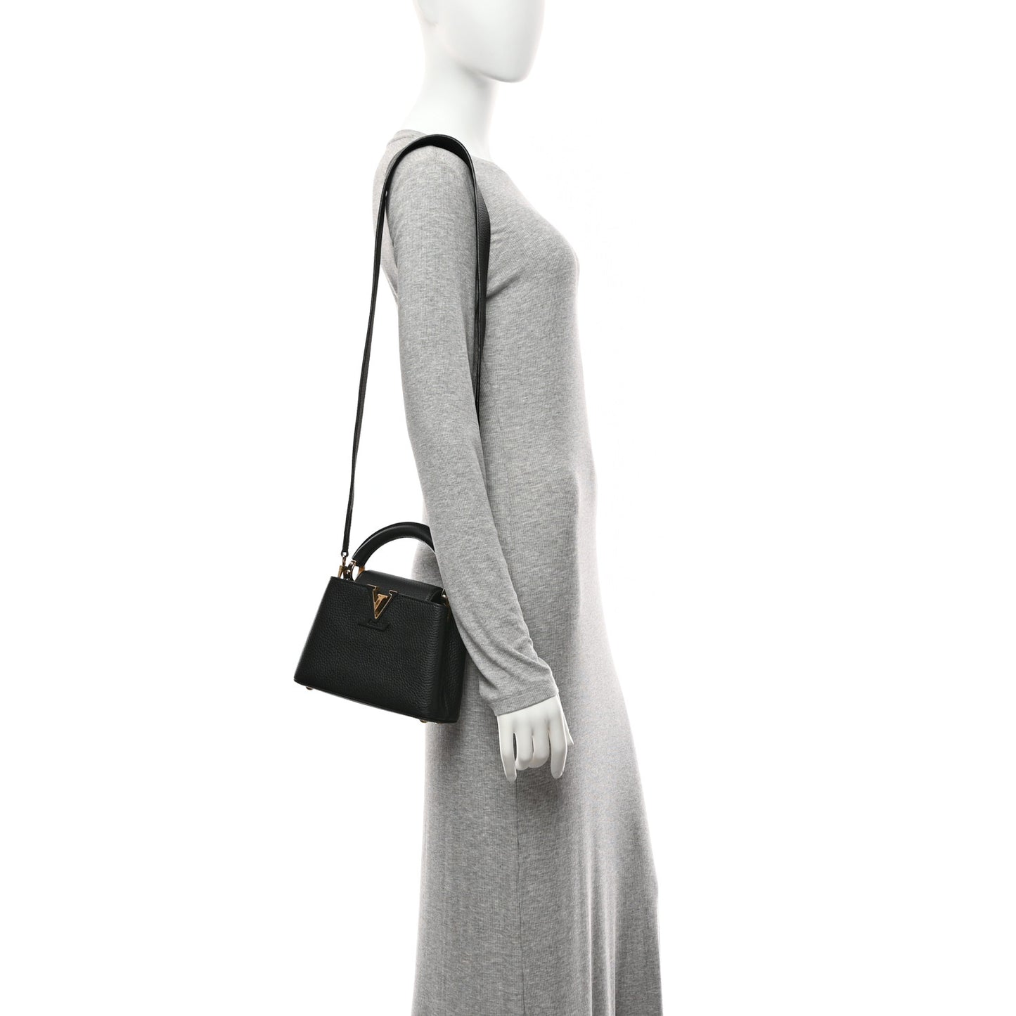 Taurillon Mini Capucines Black