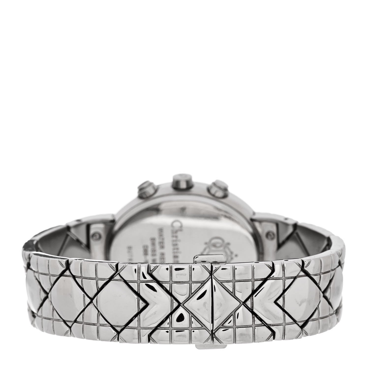 Christian Dior Stainless Steel 29mm Quartz Watch Black 3 of 5