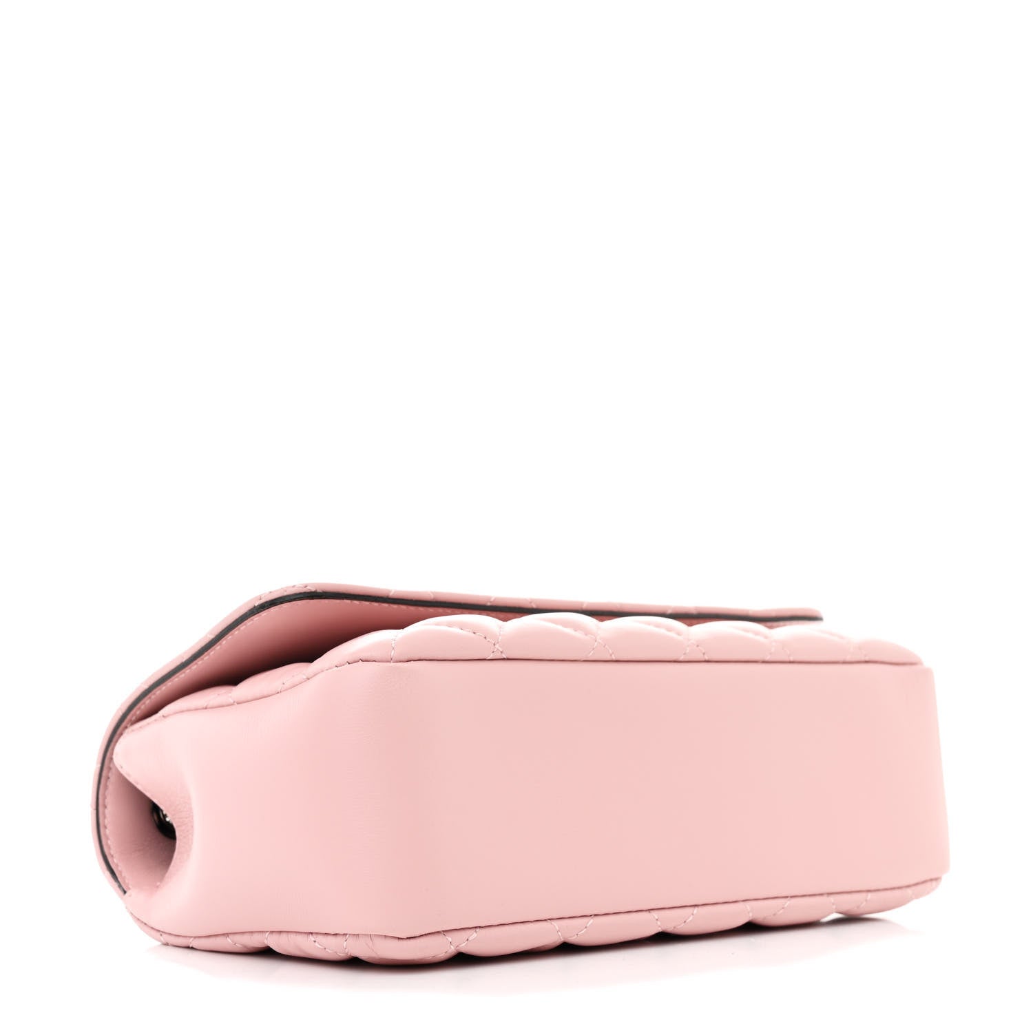 Versace Nappa Quilted Medusa Chain Crossbody Light Pink 4 of 11