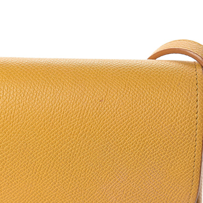 Celine Baby Grained Calfskin Small Trotteur Saffron 9 of 12
