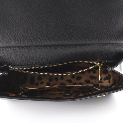 Dolce & Gabbana Dauphine Medium Miss Sicily Satchel Black 8 of 11