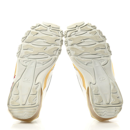 Valentino Garavani X UNDERCOVER Calfskin Womens Flower Print Bounce Sneakers 39 White Red 5 of 10