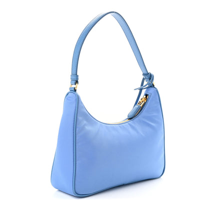 Prada Tessuto Nylon Saffiano Mini Re-Edition 2005 Bag Onda 3 of 9