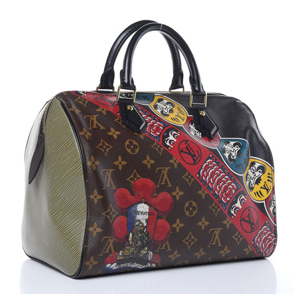 Louis Vuitton Monogram Kabuki Speedy 30 3 of 16