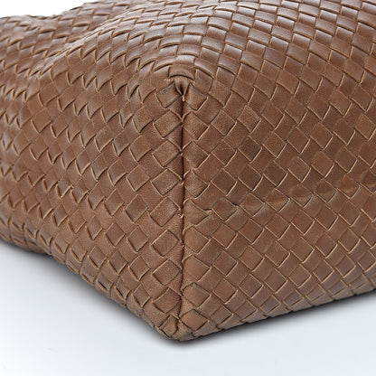 Bottega Veneta Nappa Intrecciato Pyramid Hobo Noce 10 of 11