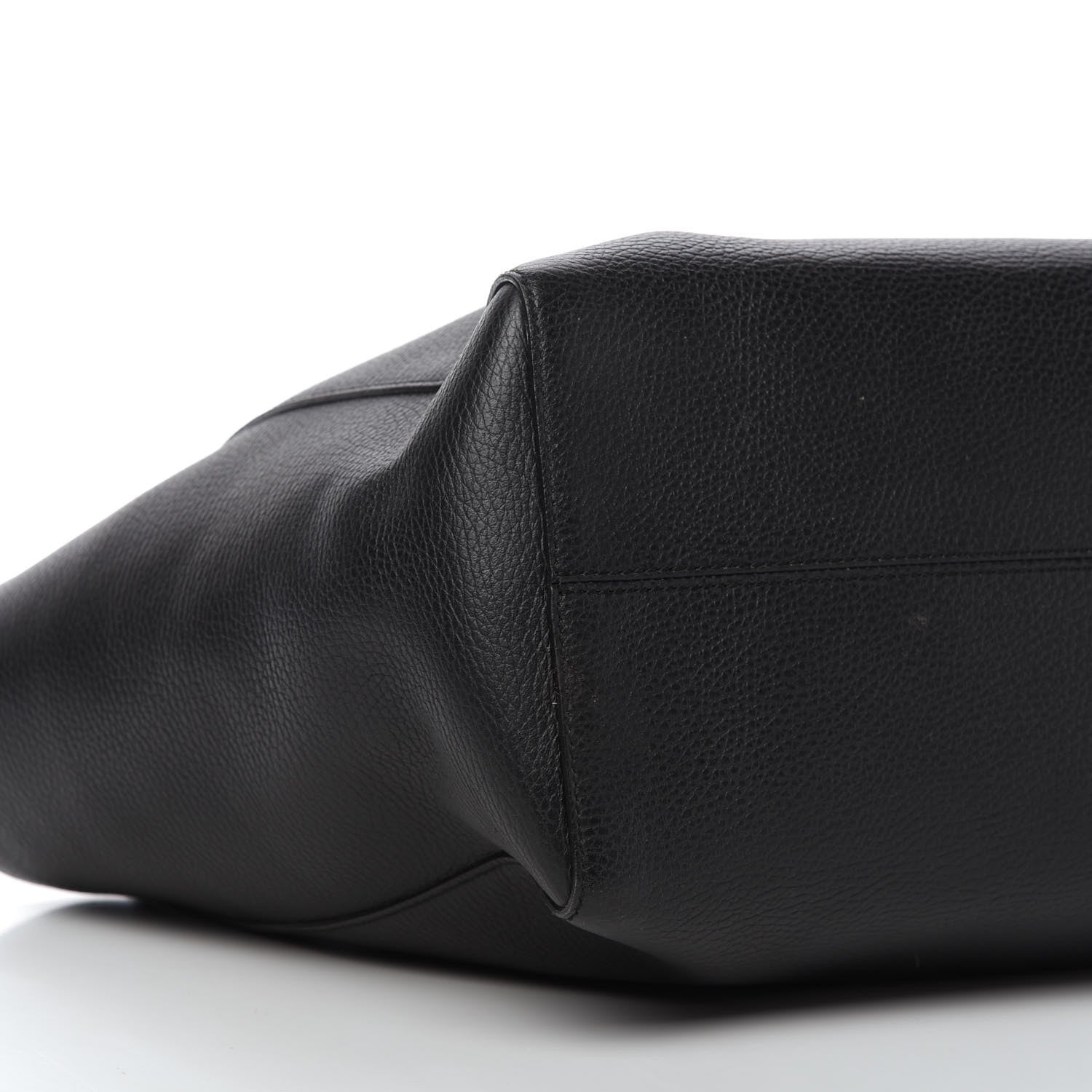 Gucci Pebbled Calfskin Medium Swing Tote Black 6 of 10