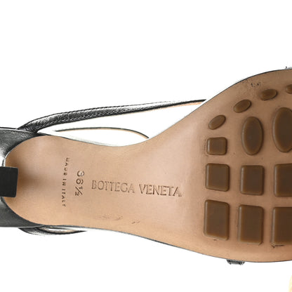 Bottega Veneta Lambskin Stretch Multi Strap 90mm Sandals 36.5 Black 14 of 14