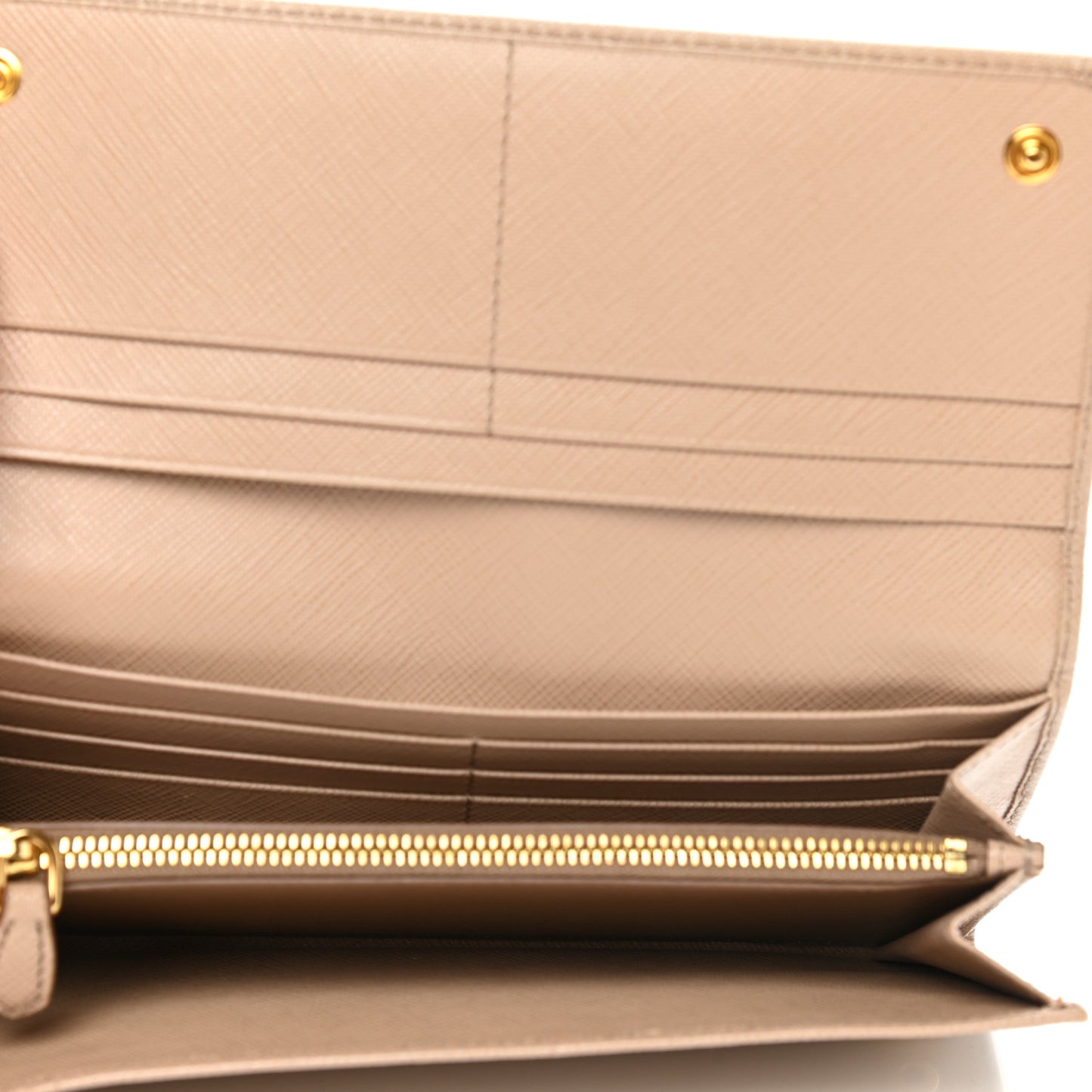 Saffiano Bow Continental Wallet Cammeo