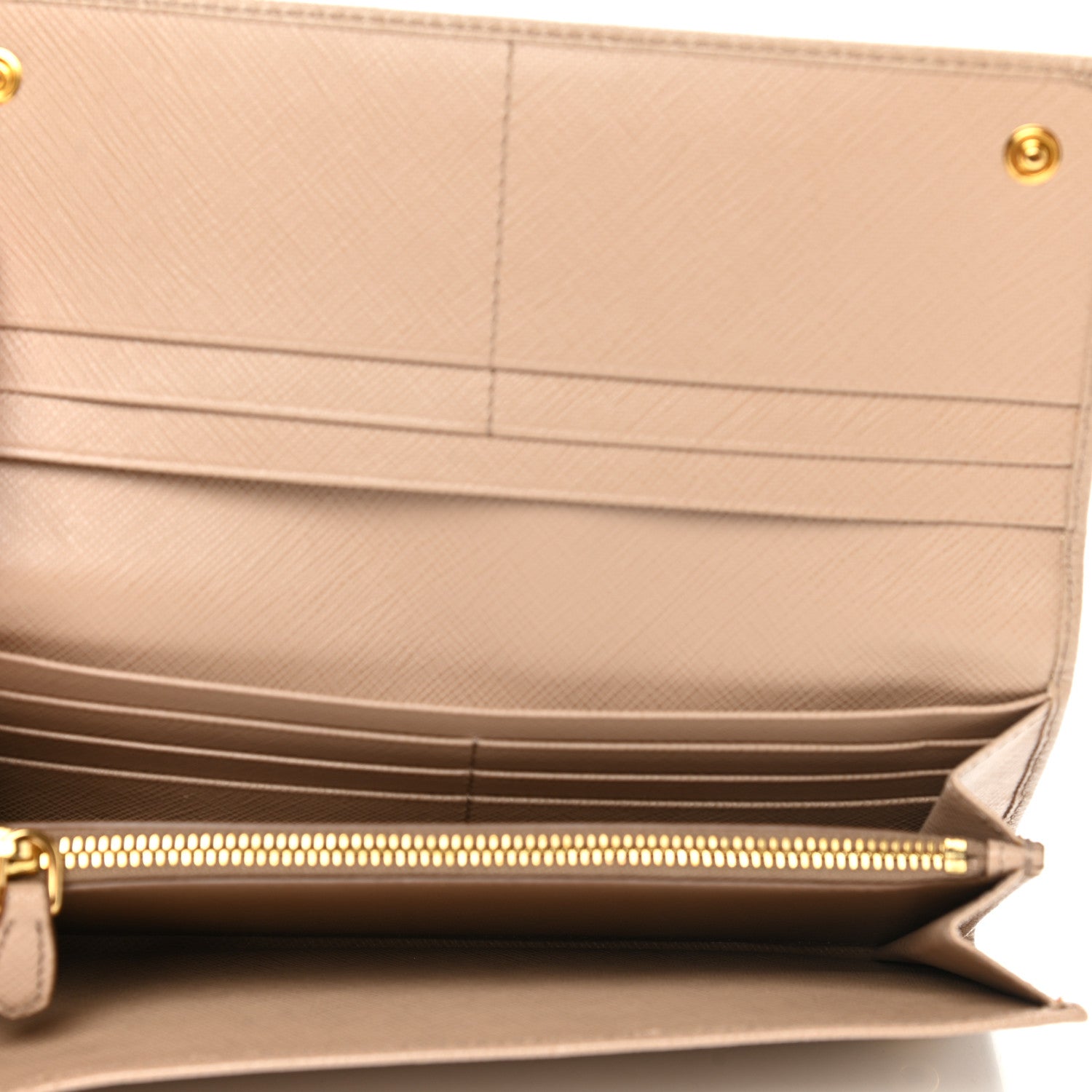 Prada Saffiano Bow Continental Wallet Cammeo 5 of 8