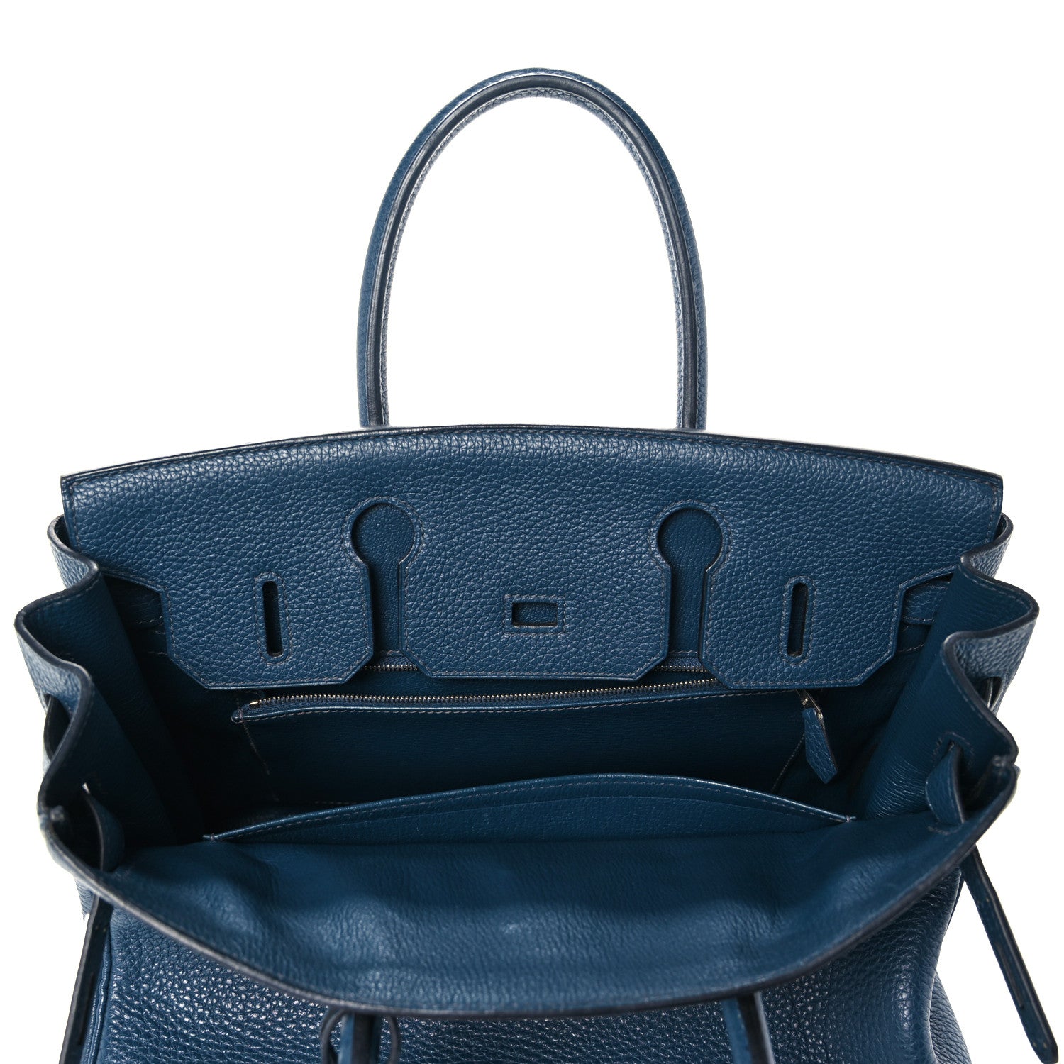 Hermes Togo Birkin 30 Bleu De Malte 18 of 35