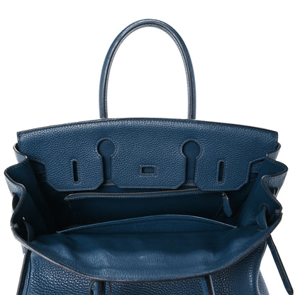 Hermes Togo Birkin 30 Bleu De Malte 18 of 35