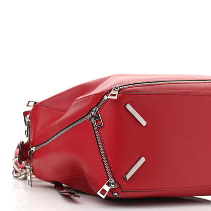 Loewe Calfskin Zipper Puzzle Bag Red 7 of 9