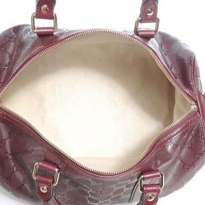 Gucci Imprime Monogram Medium Joy Boston Bordeaux 5 of 7